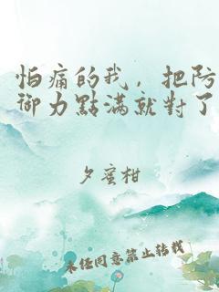 怕痛的我,把防御力点满就对了